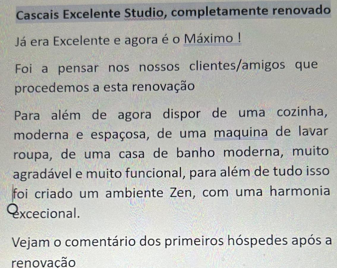 Cascais Excellent Studio المظهر الخارجي الصورة
